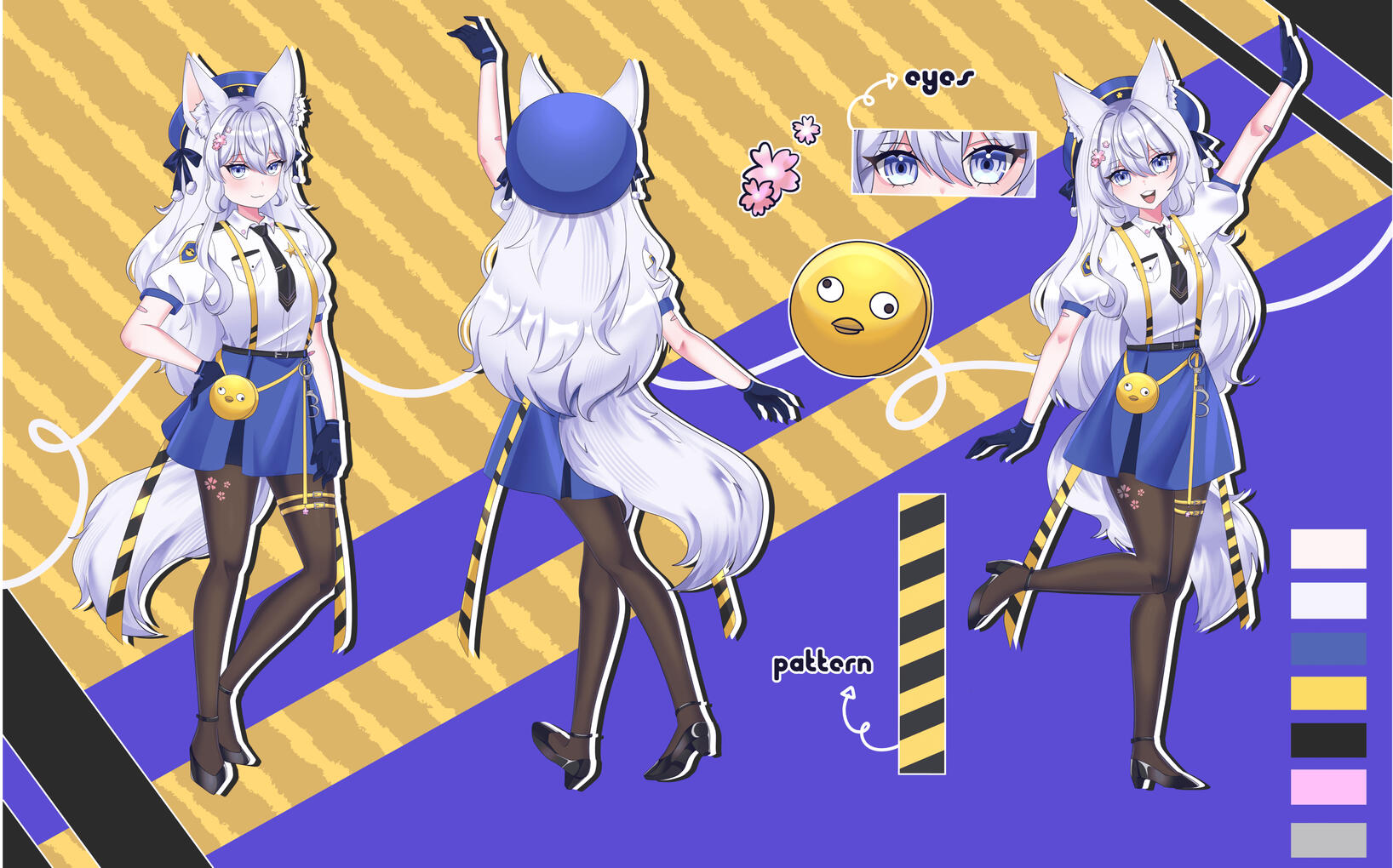 Character Reference Sheet - Cora