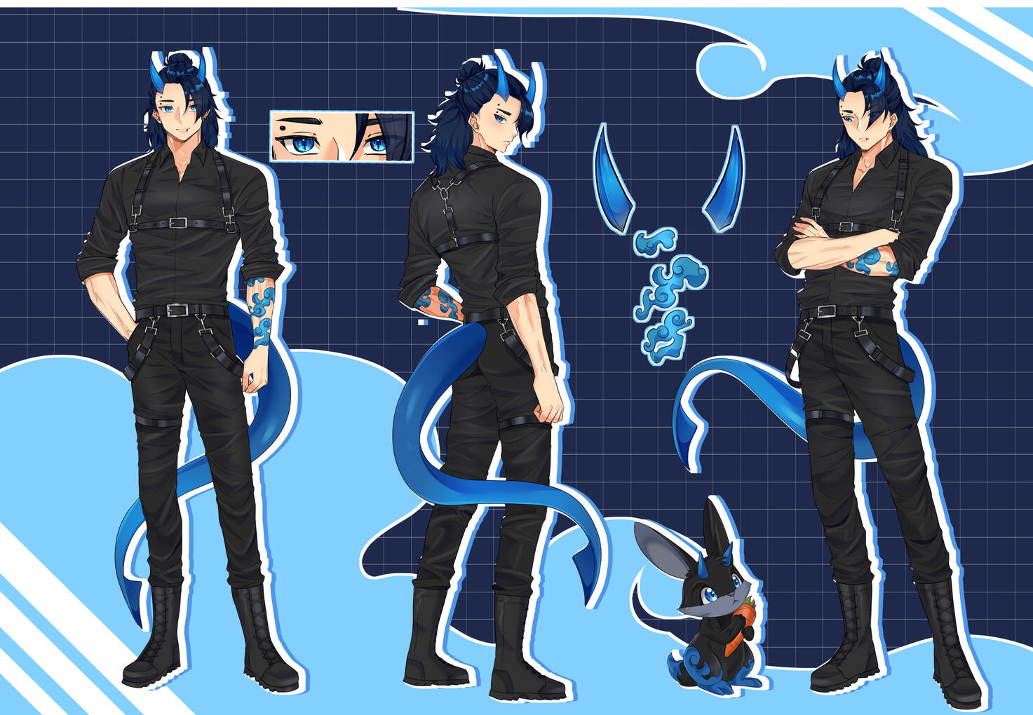 Character Reference Sheet - jin