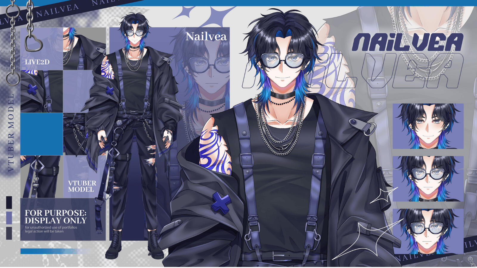 VTuber Fullbody High Detailing - Nailvea