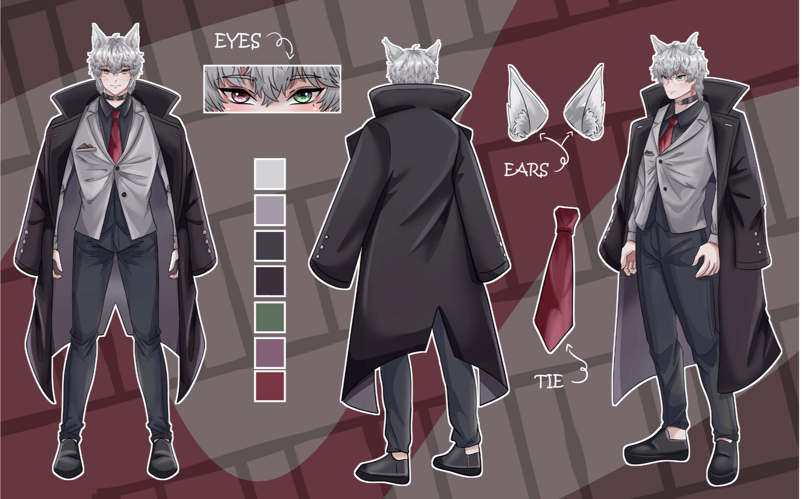 Character Reference Sheet - Countsaberwolf
