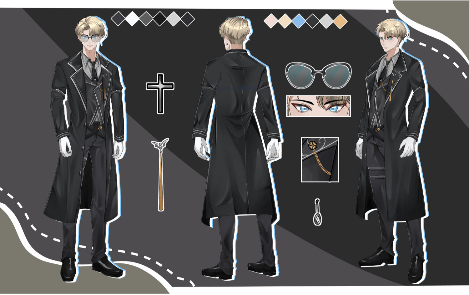 Character Reference Sheet - Desi