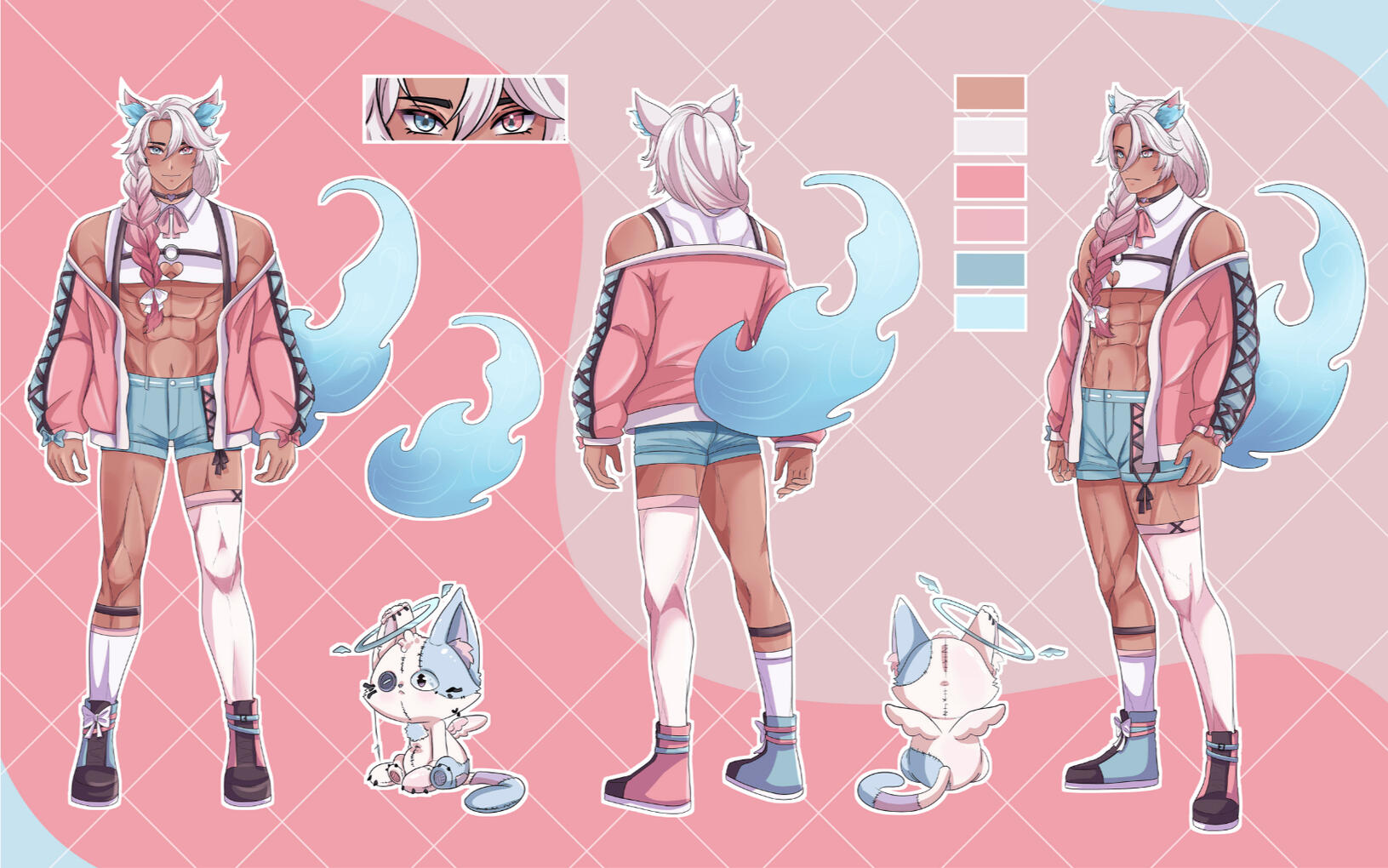 Character Reference Sheet - Pwrbottom