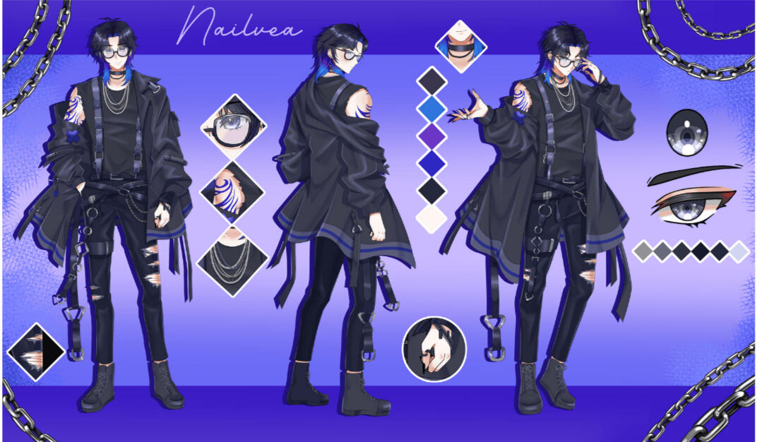 Character Reference Sheet - Nailvea