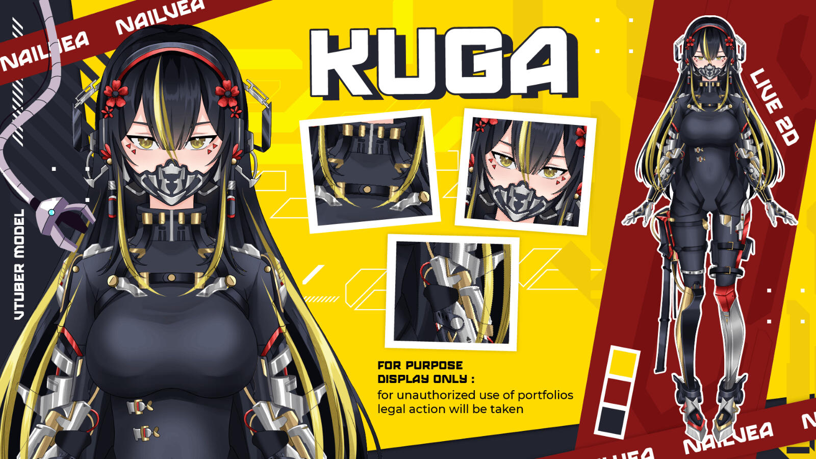 VTuber Fullbody High Detailing - Kuga