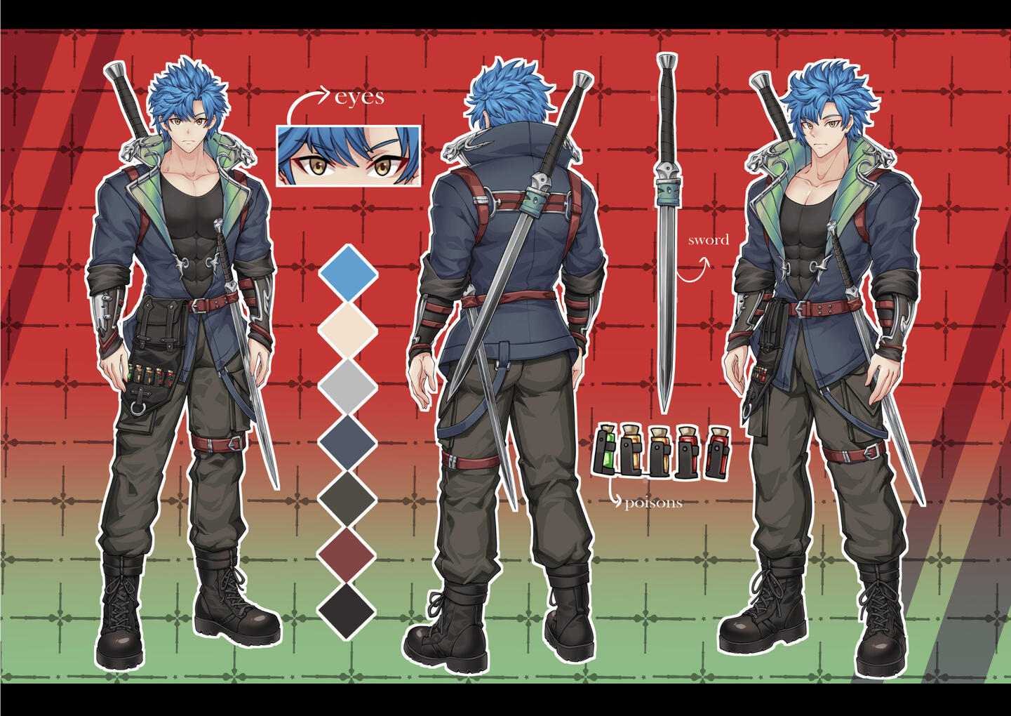 Character Reference Sheet - TrueCaliber