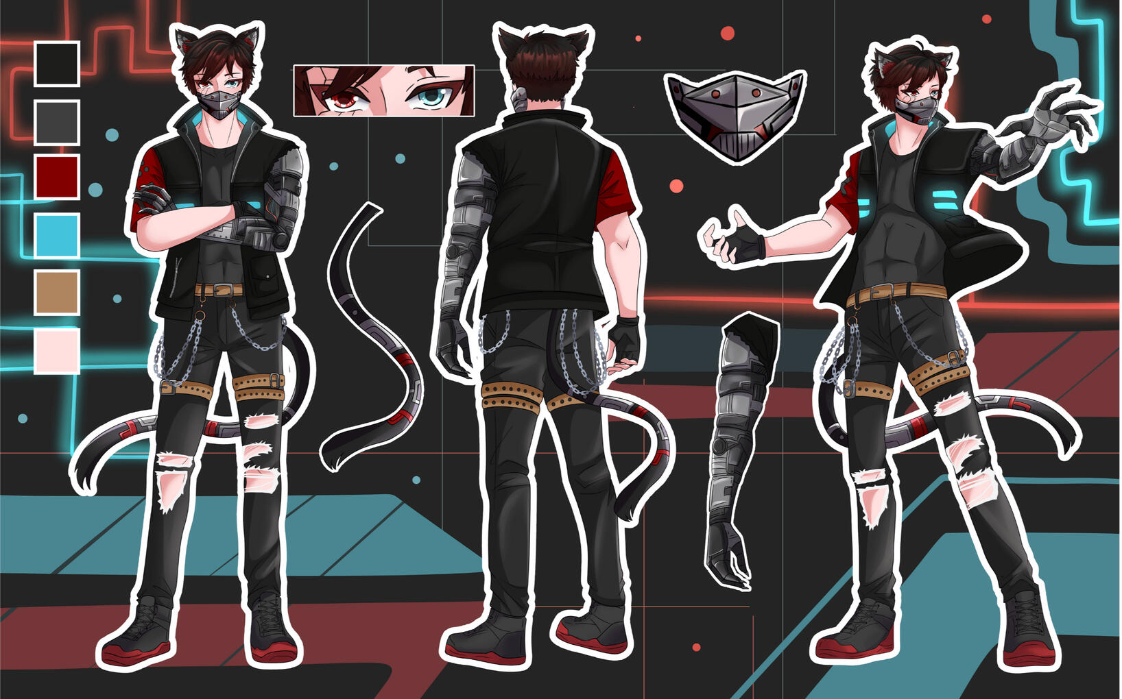 Character Reference Sheet - Issei_Kai